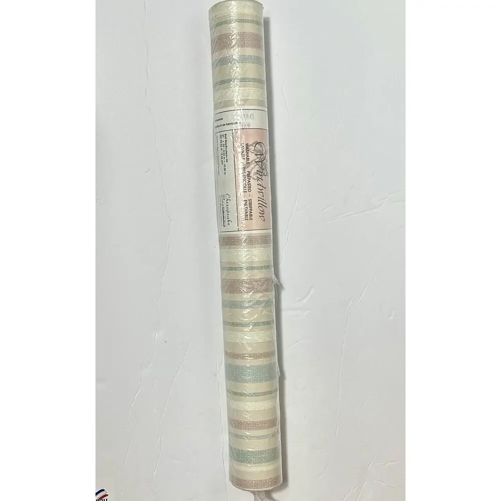 Windwillow Wallpaper Roll Chesapeake Bay 35351 Vintage Washable Prepasted Italy